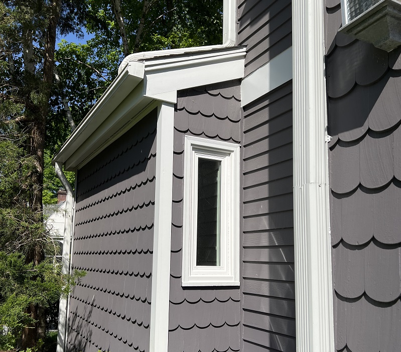 Finished exterior